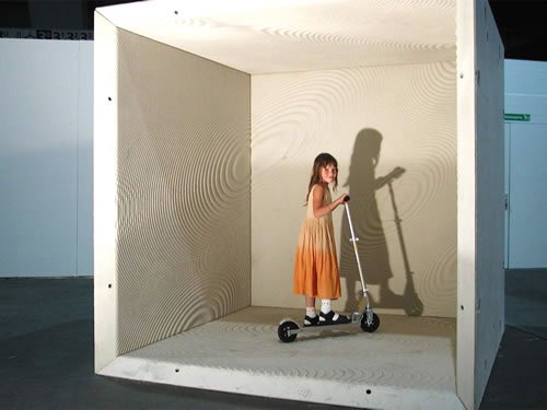 Betoncubus Rollergirl Gramazio Kohler — Kunstobjekte, CNC Dynamix AG, Büron LU