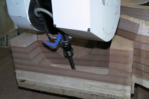 Form Zu Kern Spirale 2 Modellbau — Modellbau, CNC Dynamix AG, Büron LU