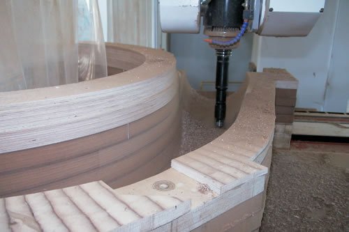 Form Zu Kern Spirale 3 Modellbau — Modellbau, CNC Dynamix AG, Büron LU