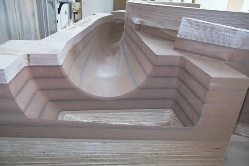 Form Zu Kern Spirale 1 Modellbau — Modellbau, CNC Dynamix AG, Büron LU