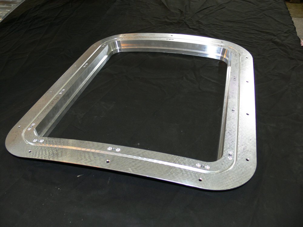 Atlas Rakete Frame 5 Achsen Fraesen Cnc — Raumfahrt, CNC Dynamix AG, Büron LU