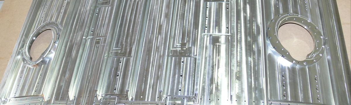 Iso-grid-gefrästes Aluminium-Wandelement für das Automated Transfer Vehicle der ESA